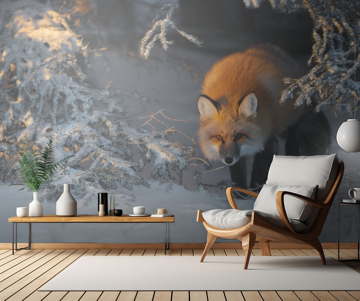 Red Fox Poster och Canvastavla