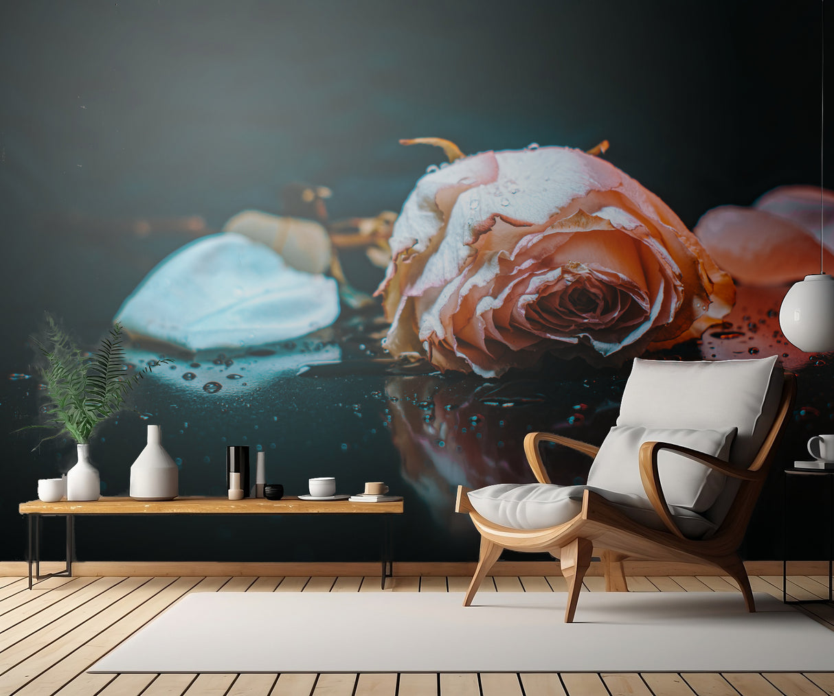 sad rose Poster och Canvastavla