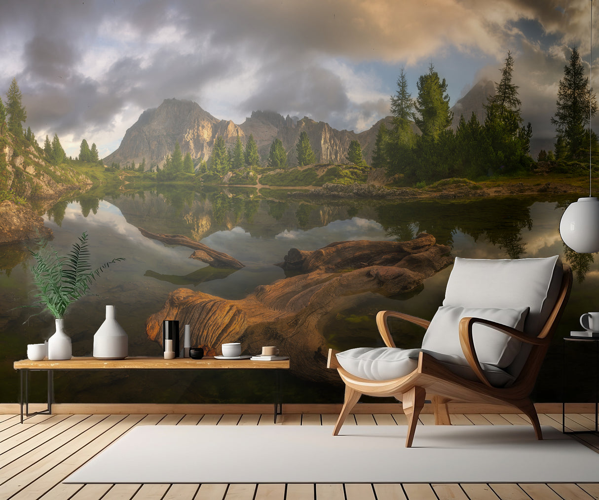 Lago Limides Poster och Canvastavla