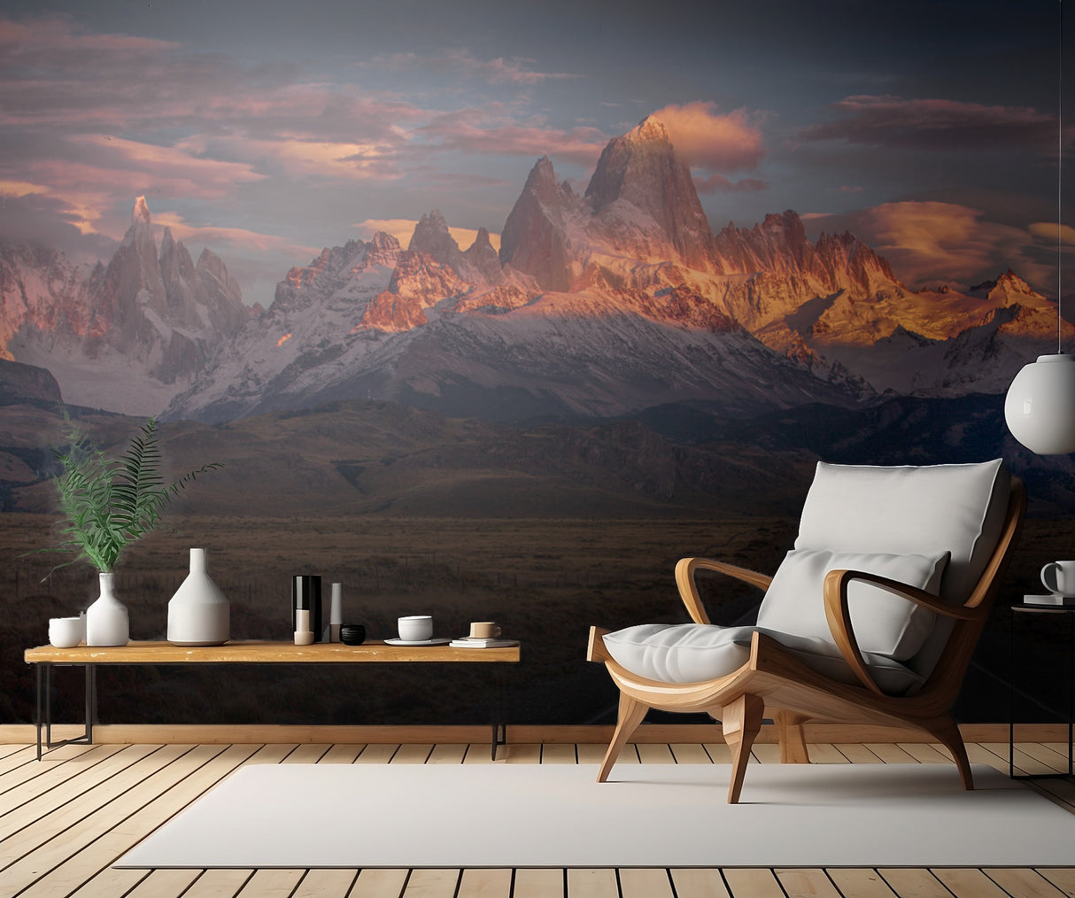 Burning peak Poster och Canvastavla