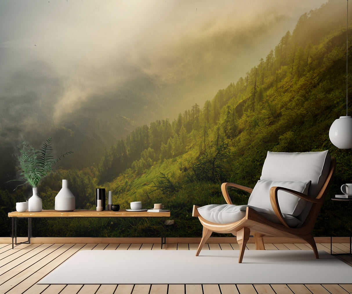Lothlorien forest Poster och Canvastavla