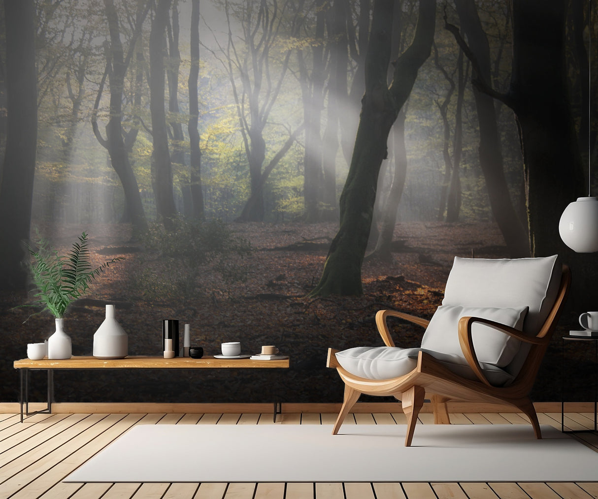 Forest of dancing trees Poster och Canvastavla