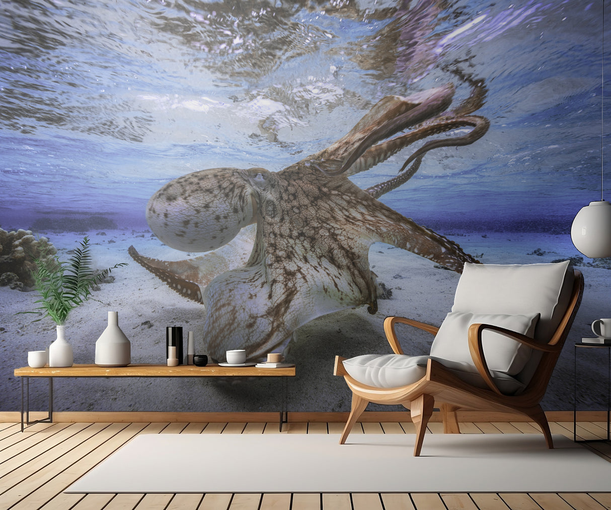 Dancing Octopus Poster och Canvastavla