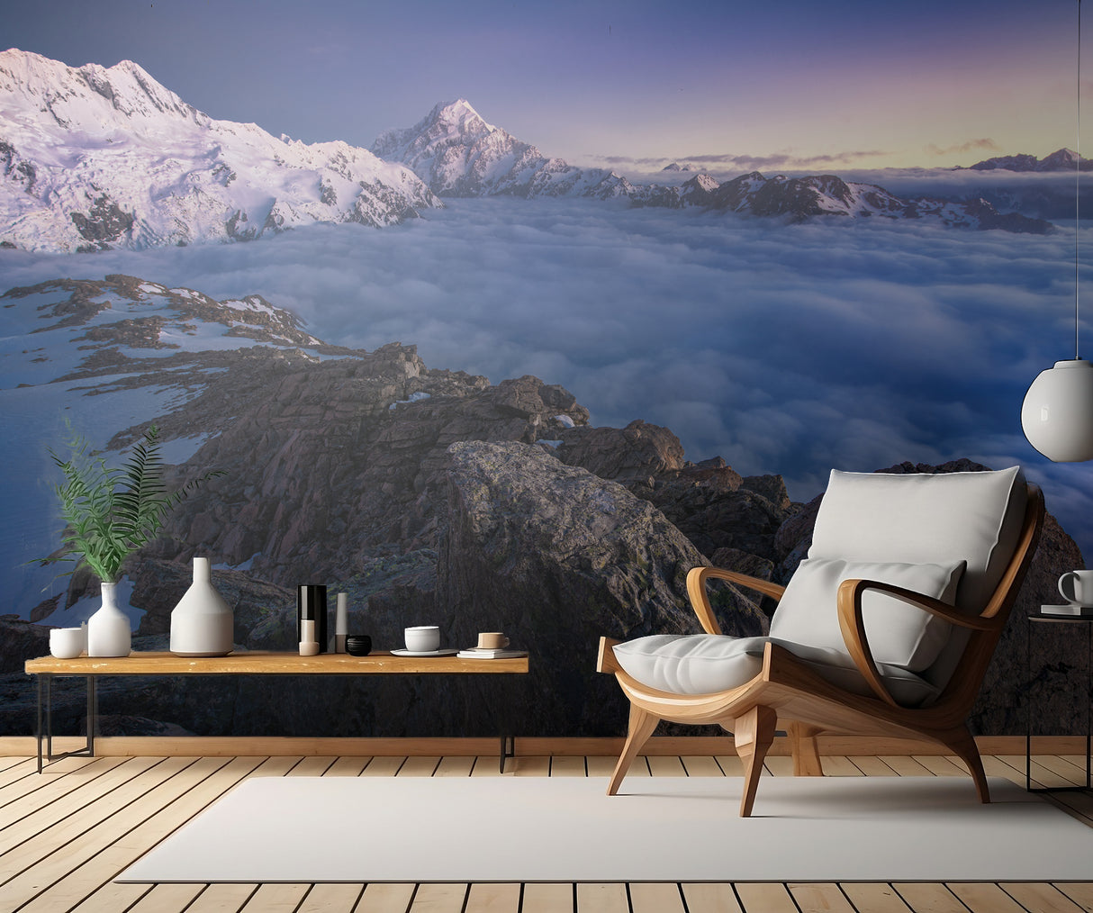 Above the Clouds Poster och Canvastavla