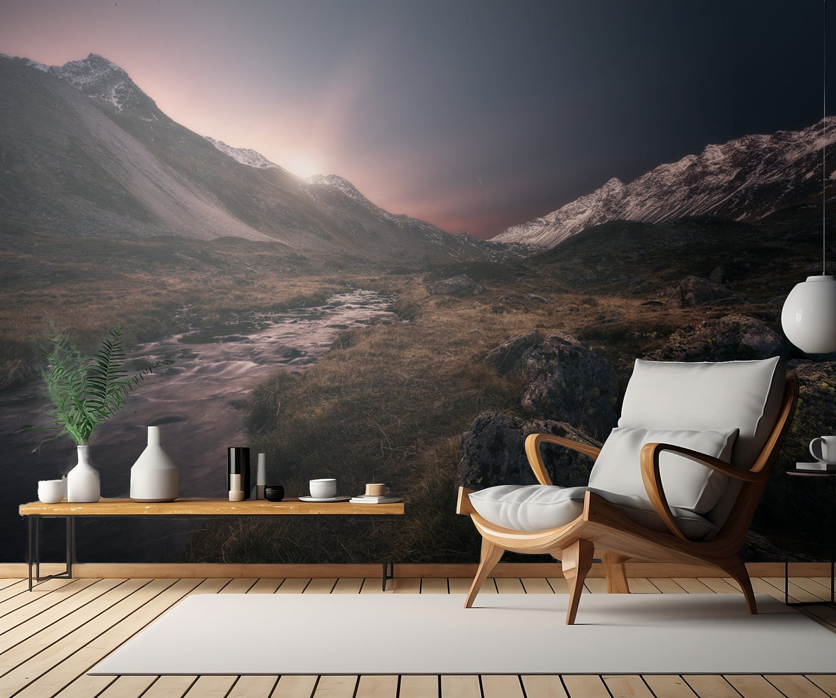 Epic Autumn Morning Poster och Canvastavla