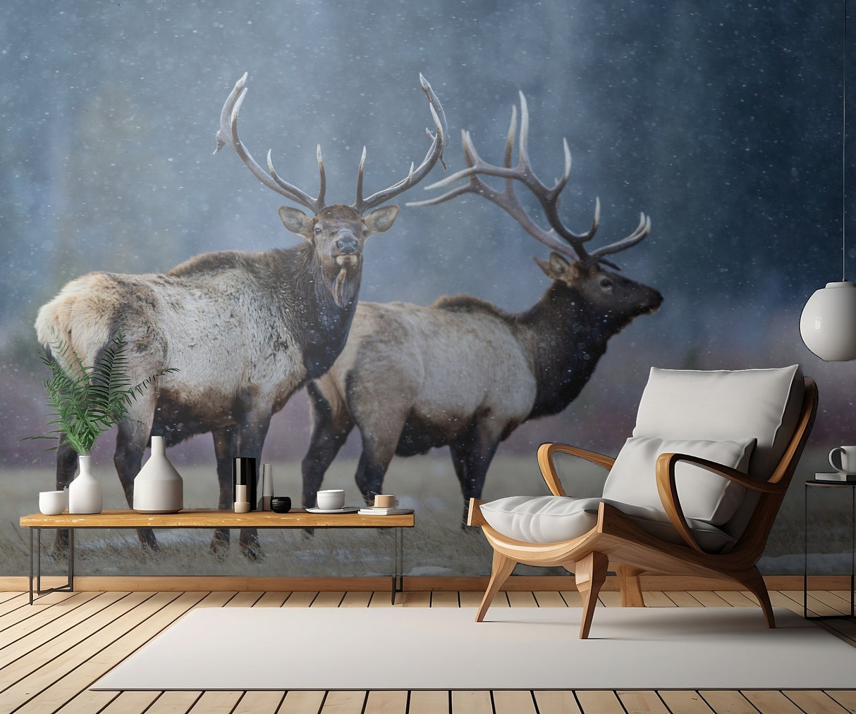 First snow Poster och Canvastavla