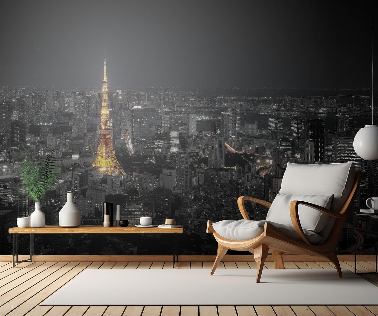 Tokyo at night Poster och Canvastavla