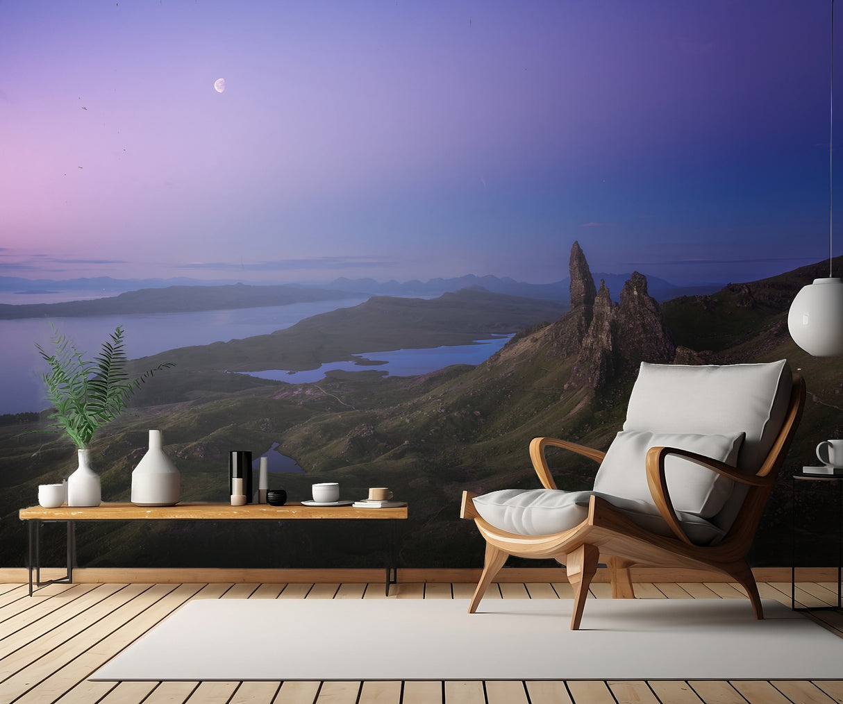 Scotland - Storr at Night Poster och Canvastavla