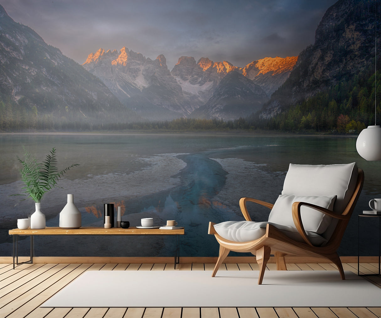 Blue stream Poster och Canvastavla
