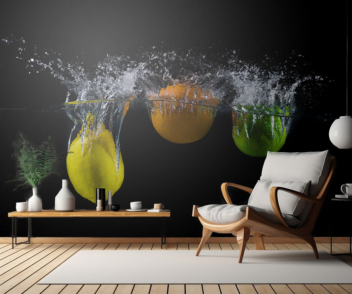 Triple citrus splash Poster och Canvastavla