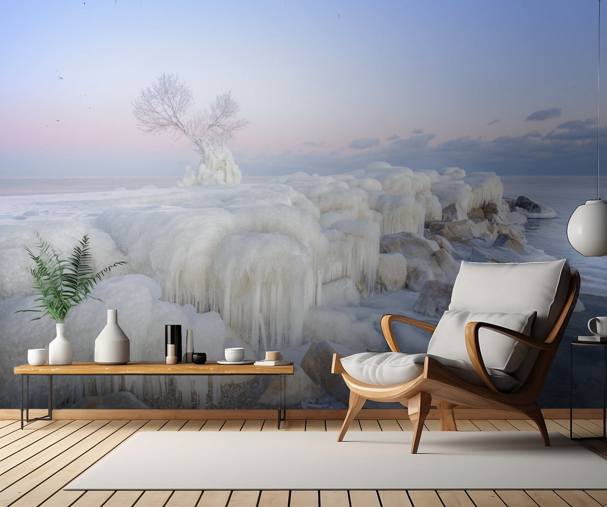 Ice Wonderland Poster och Canvastavla