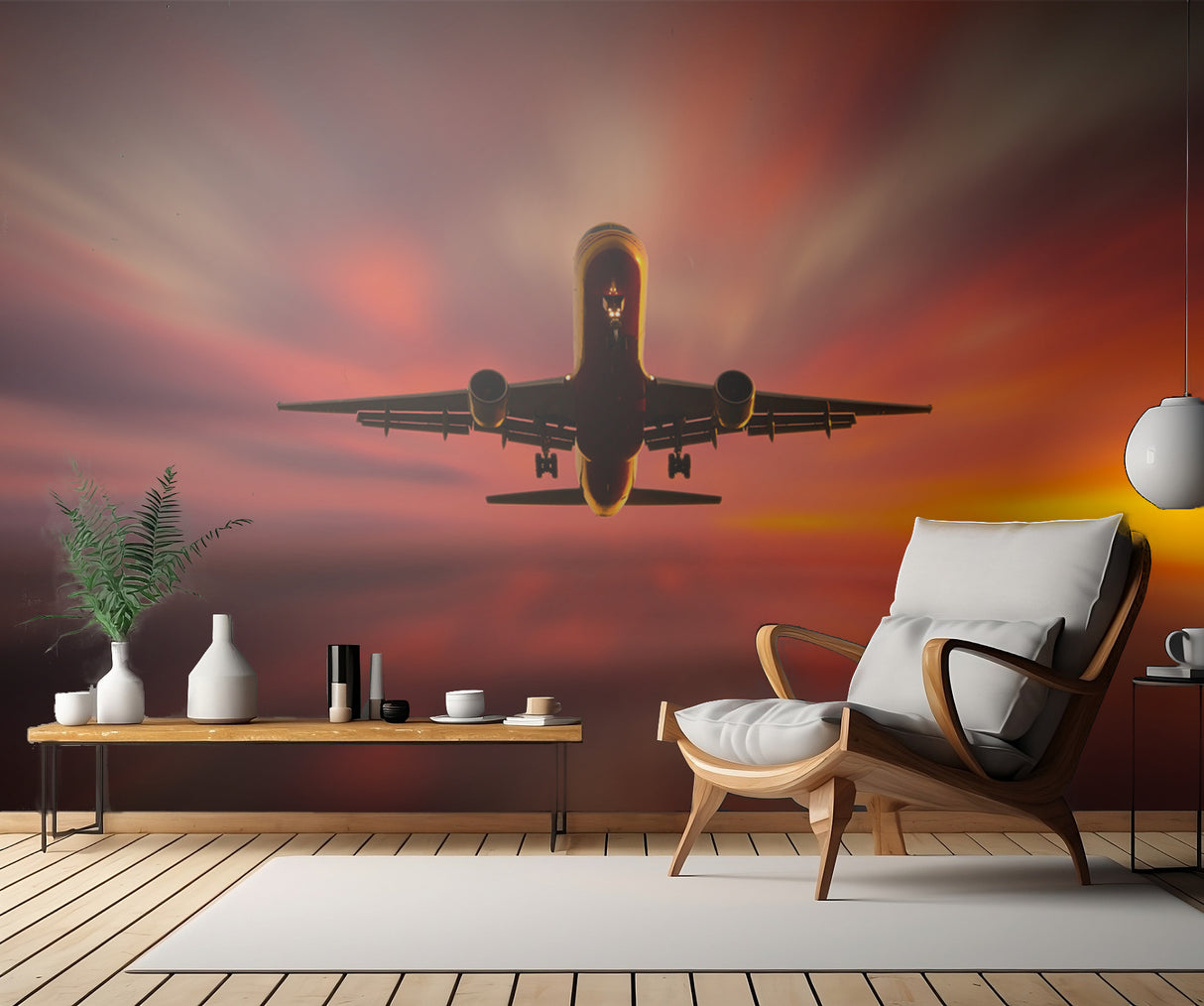 Colorful Landing. Poster och Canvastavla