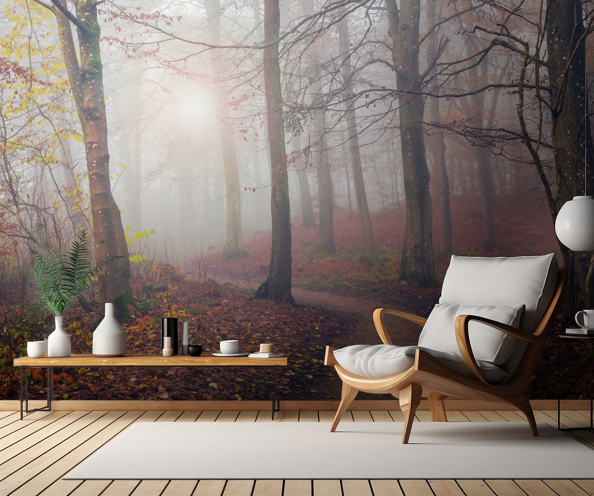 Autumn Sun. Poster och Canvastavla