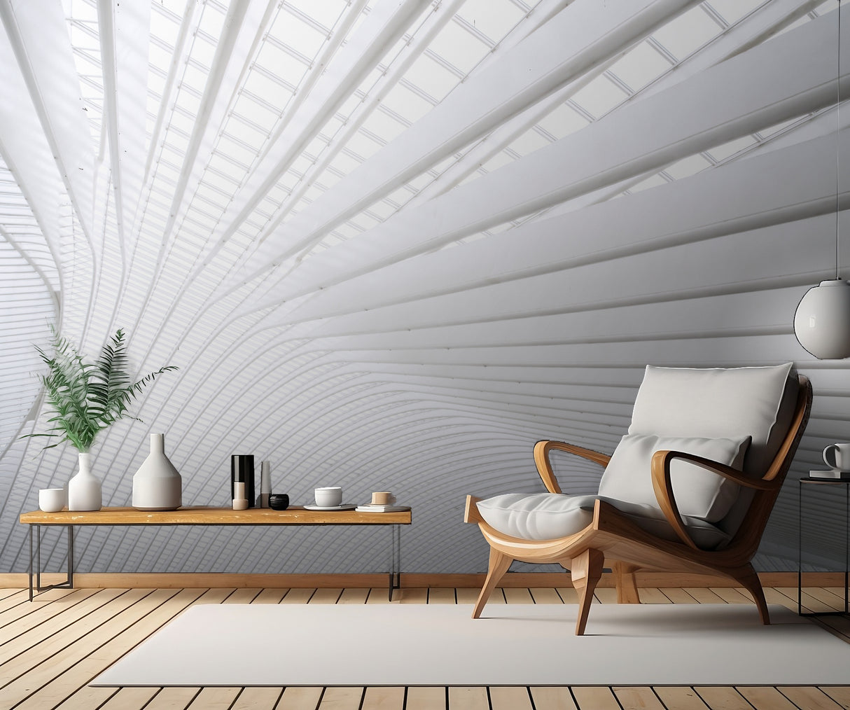 Curvature Poster och Canvastavla