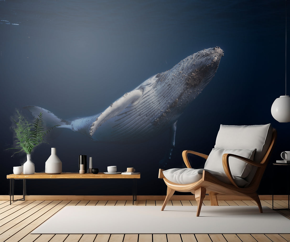 Humpback Whale Poster och Canvastavla