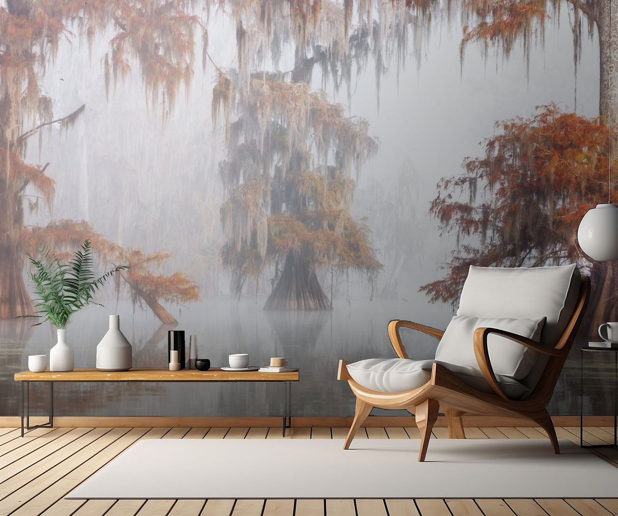 Mysty Bayou Poster och Canvastavla