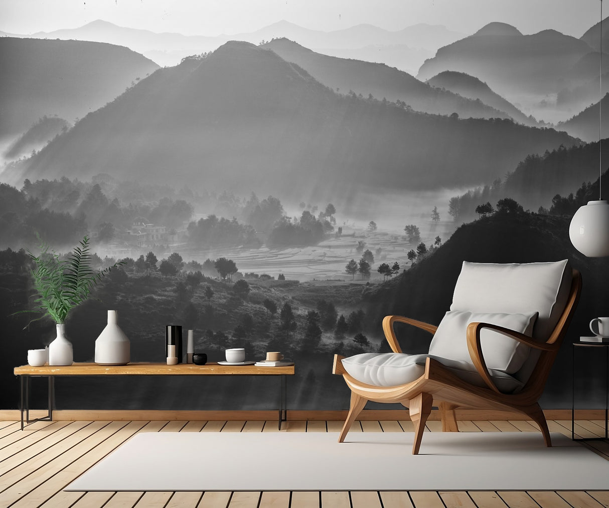 Misty sea of clouds Poster och Canvastavla