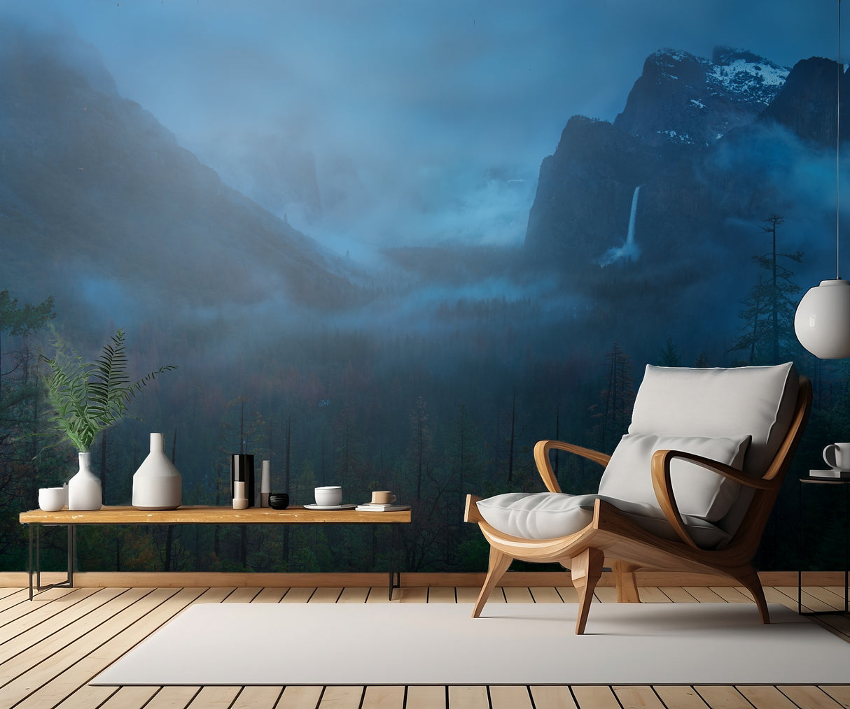 Gloomy Mountain Poster och Canvastavla