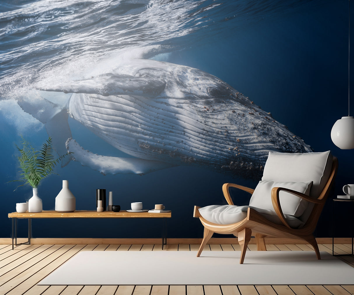 The Whale Poster och Canvastavla