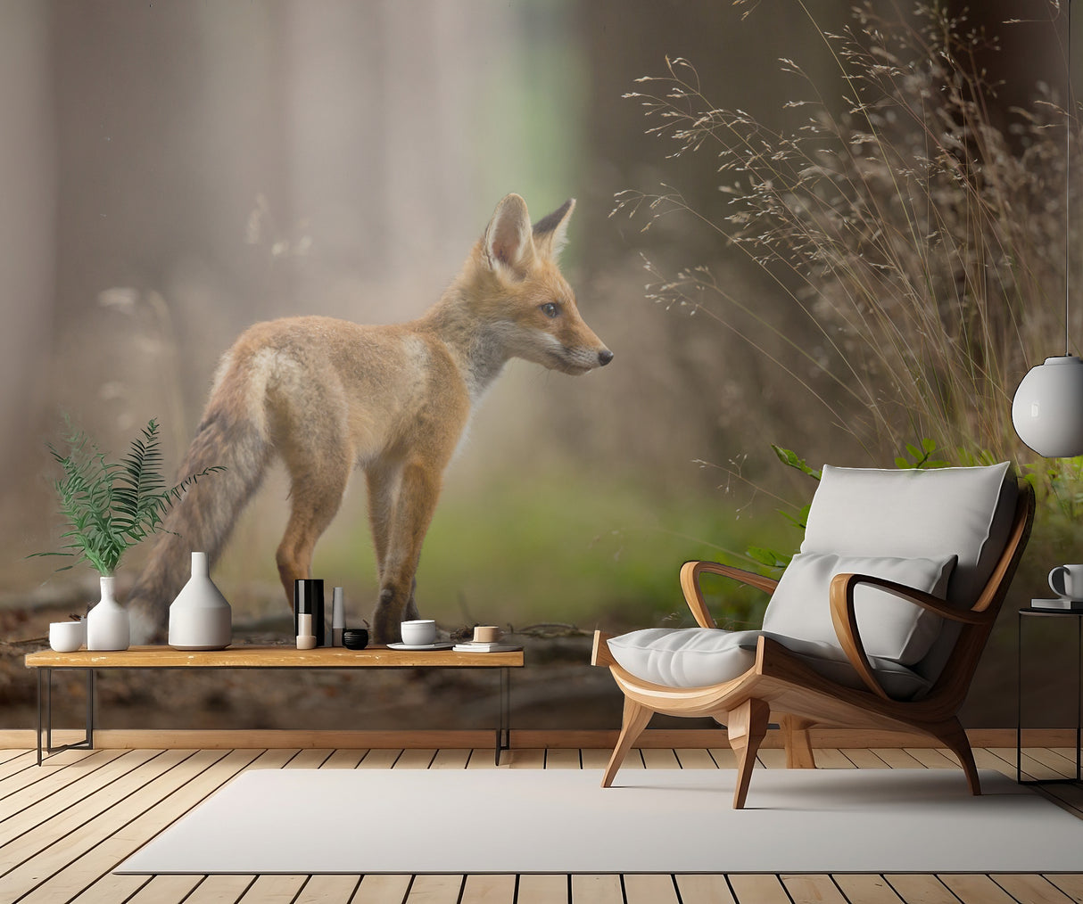 Red Fox Poster och Canvastavla