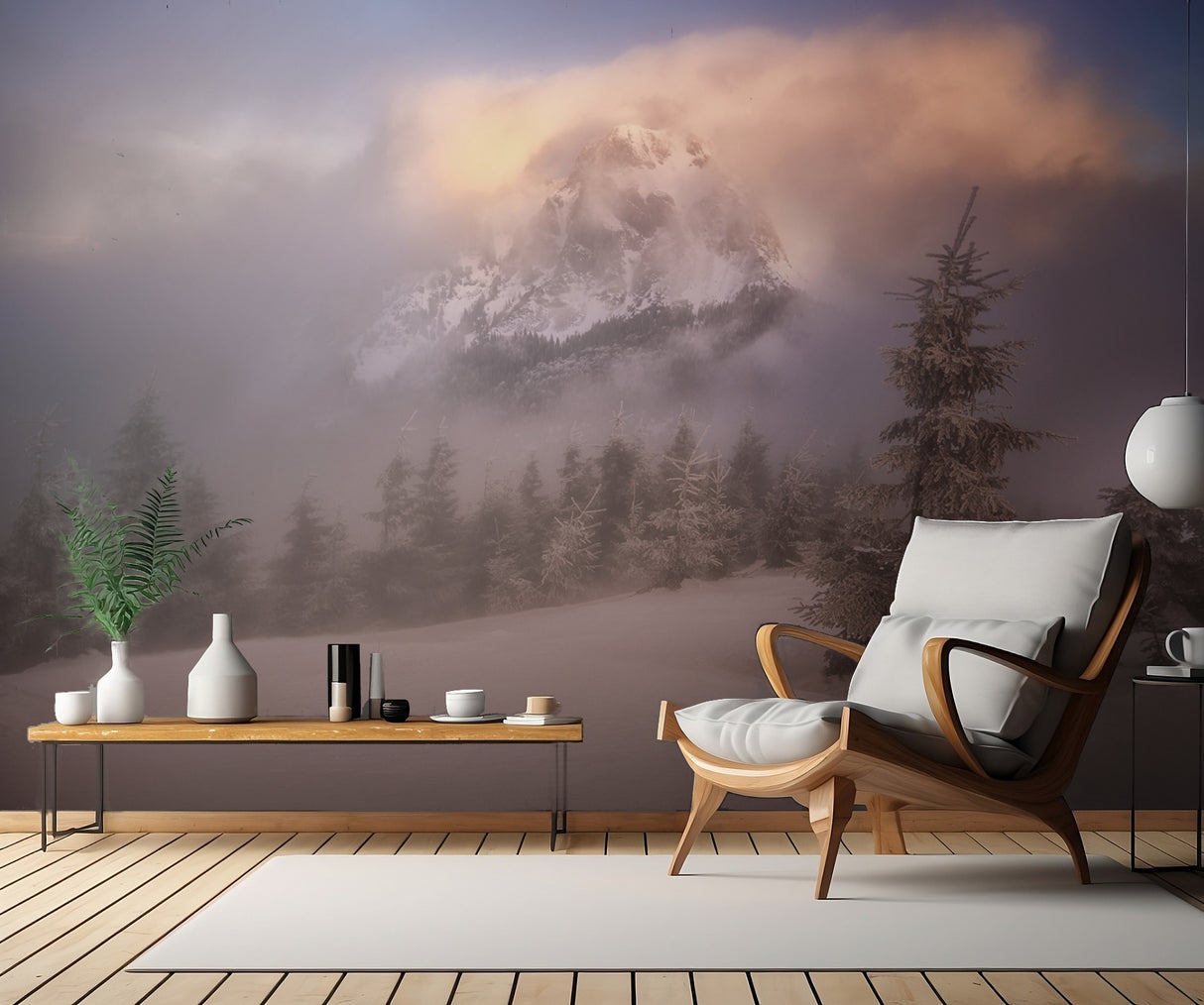 Mystic Mountain Poster och Canvastavla