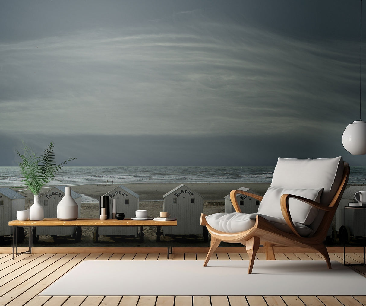 A quiet spot by the sea, just to 'be' ... Poster och Canvastavla