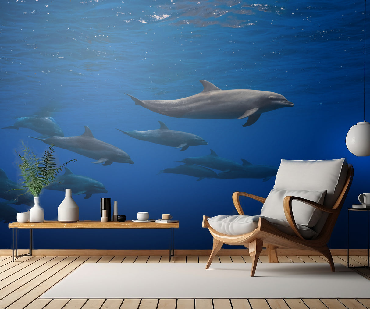 Dolphins Poster och Canvastavla