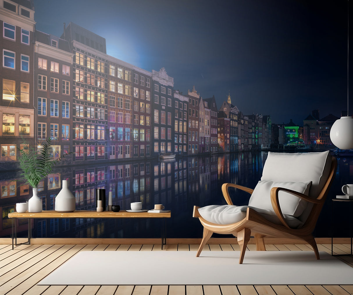 Amsterdam Windows Colors Poster och Canvastavla