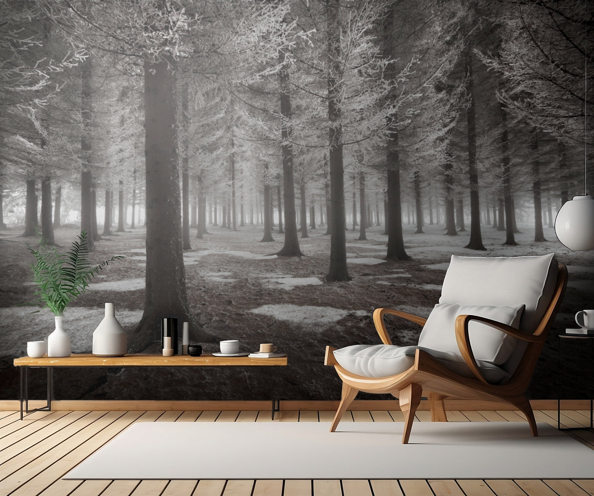 The onset of winter Poster och Canvastavla
