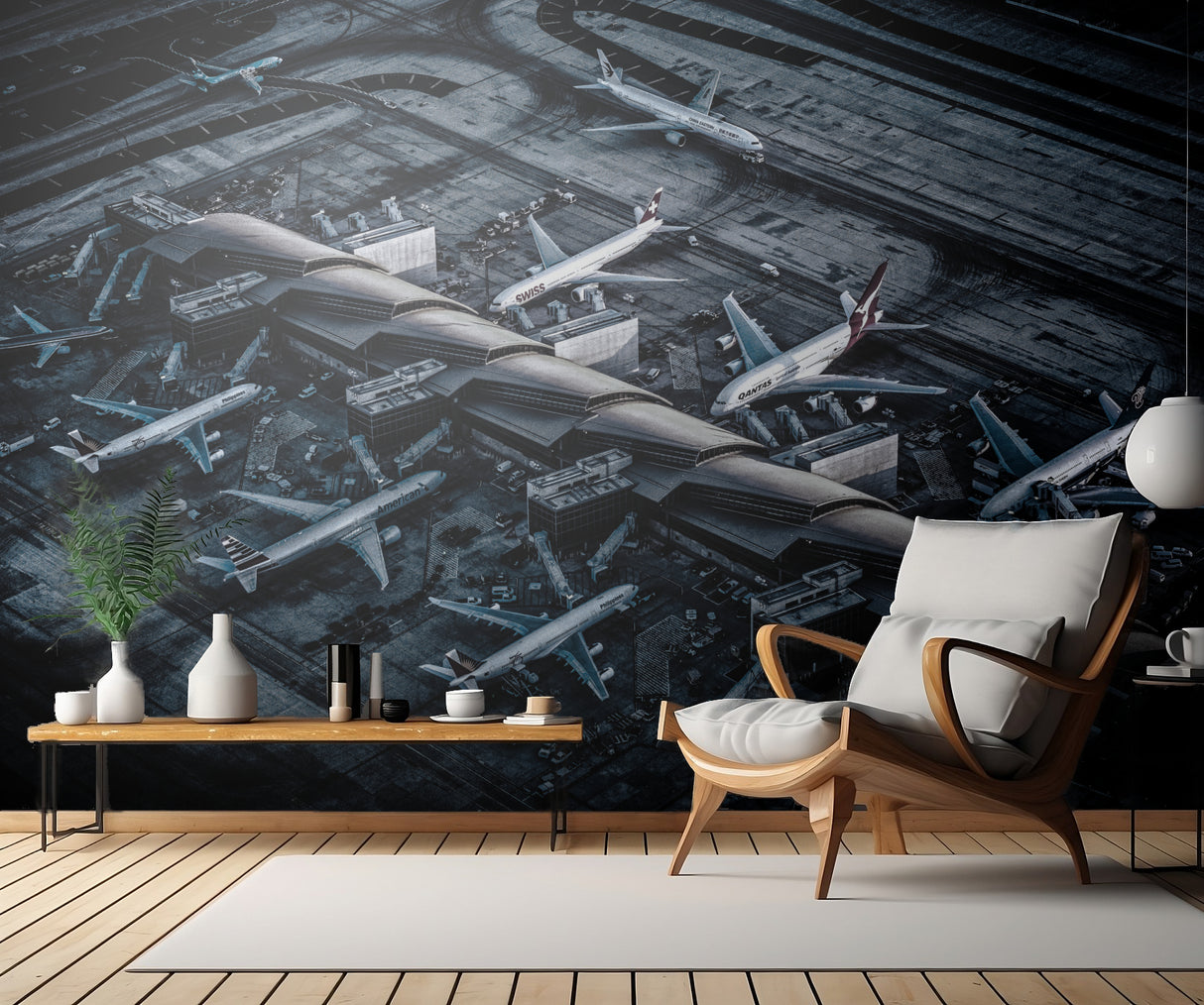 Above LAX Poster och Canvastavla