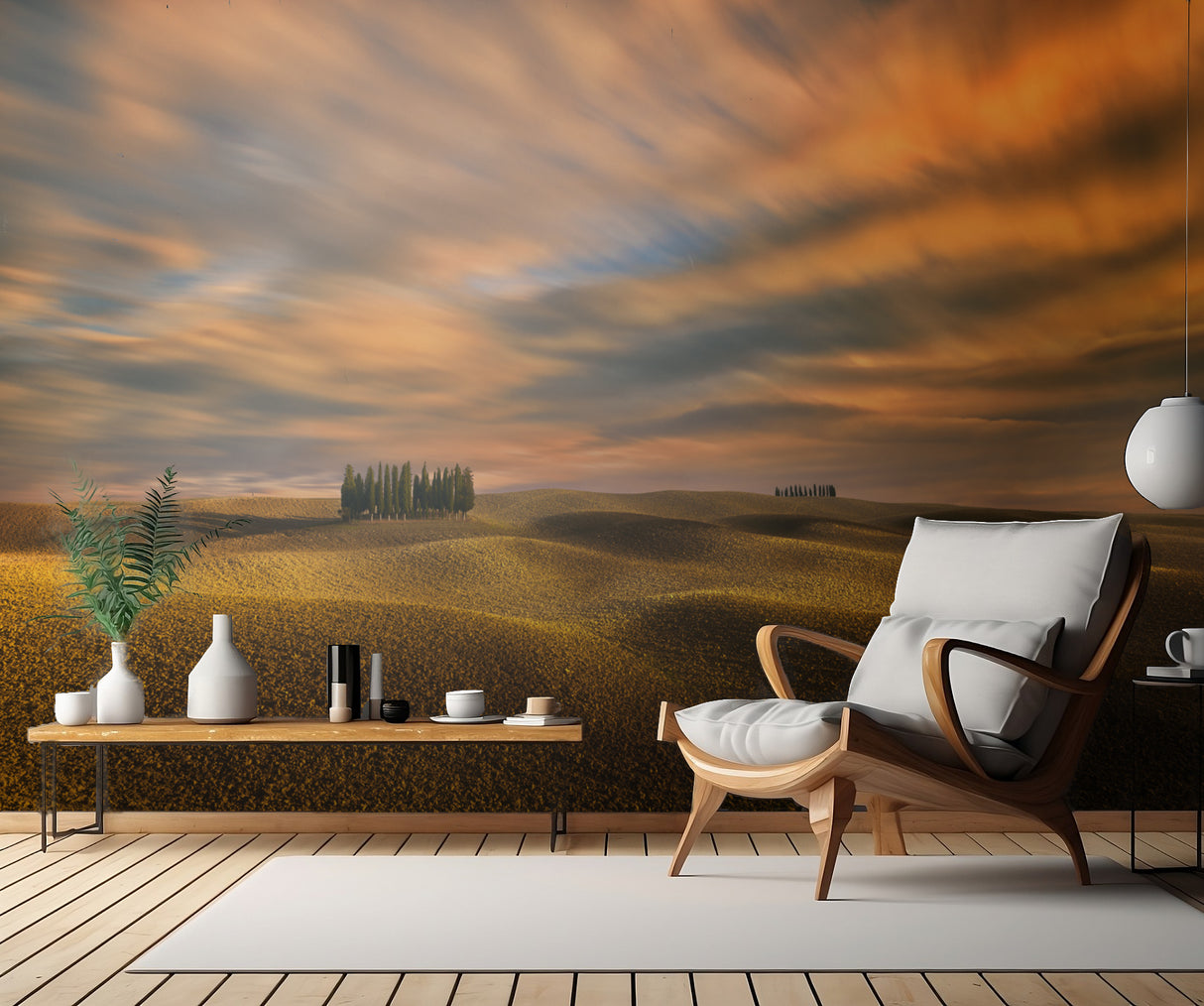 Cypresses... Poster och Canvastavla