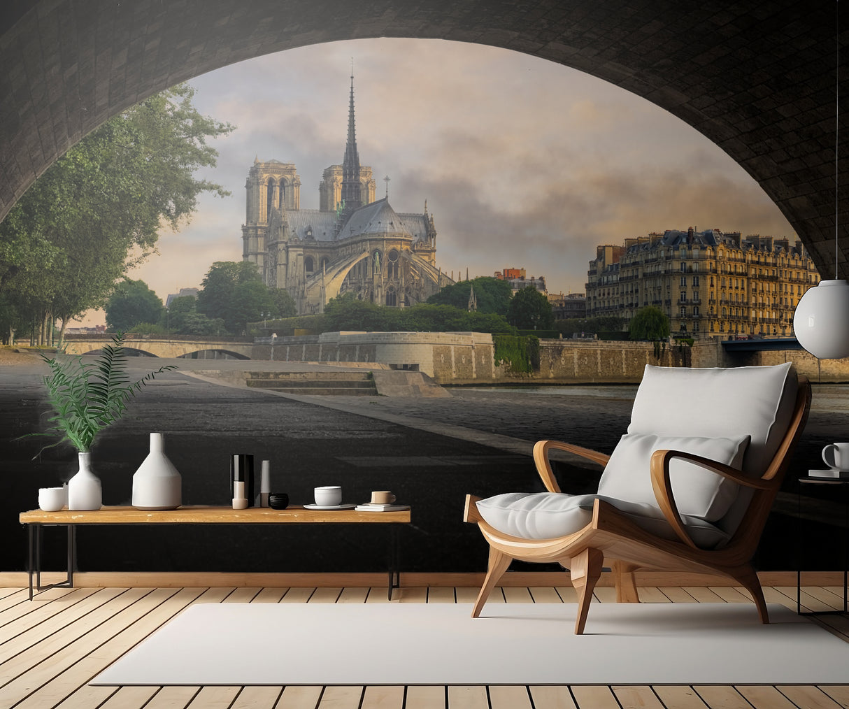 Early Paris Poster och Canvastavla