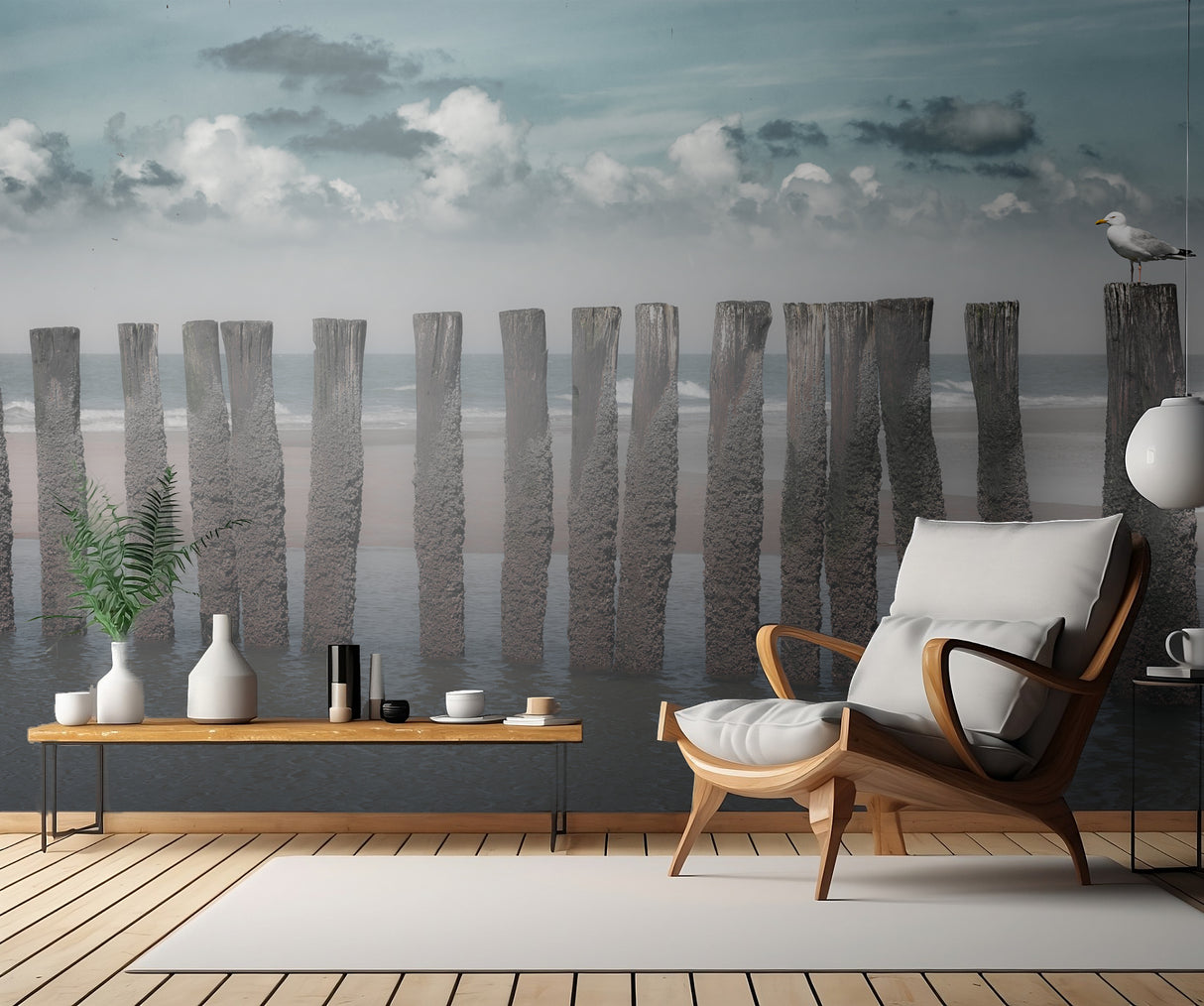 Beach bars Poster och Canvastavla