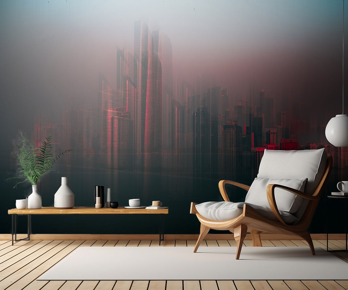 Abu Dhabi skyline Poster och Canvastavla