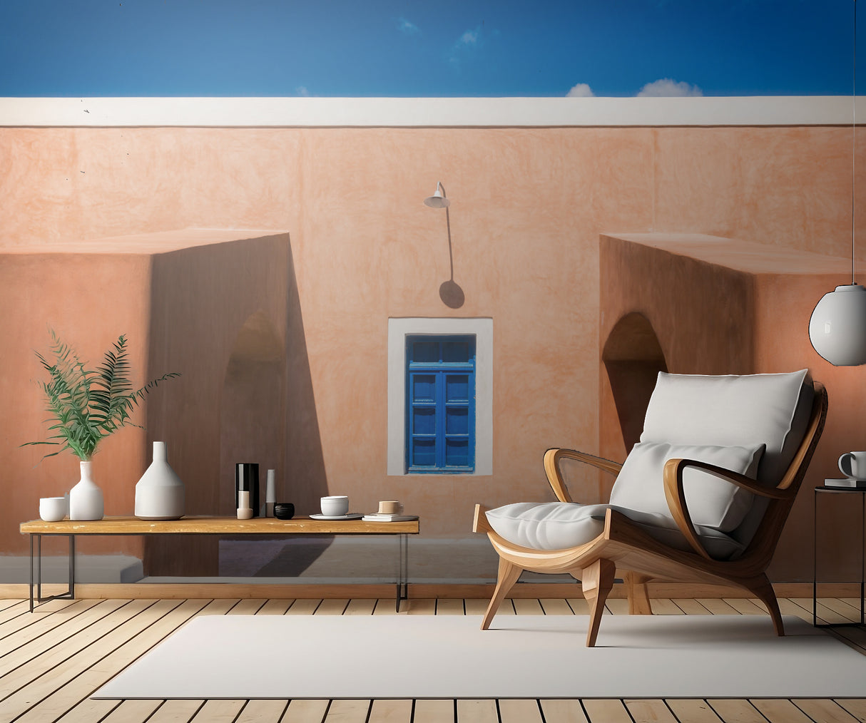 Santorini Poster och Canvastavla