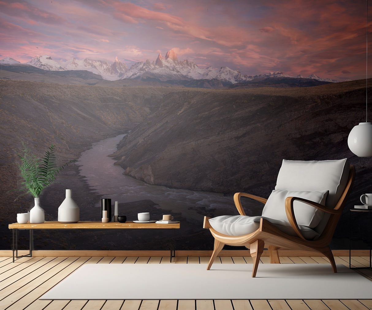 Where the river flows Poster och Canvastavla