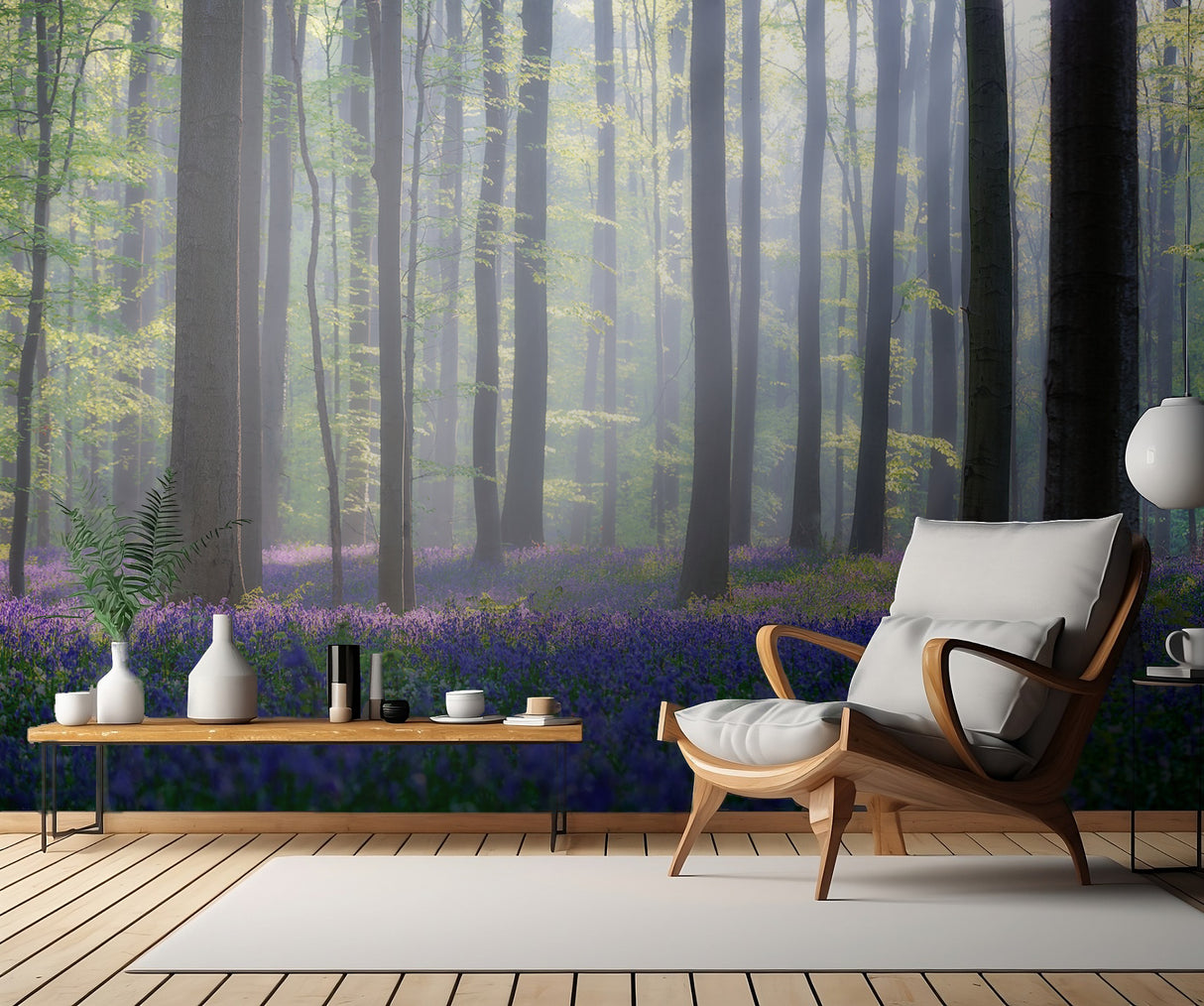 Bluebells Poster och Canvastavla