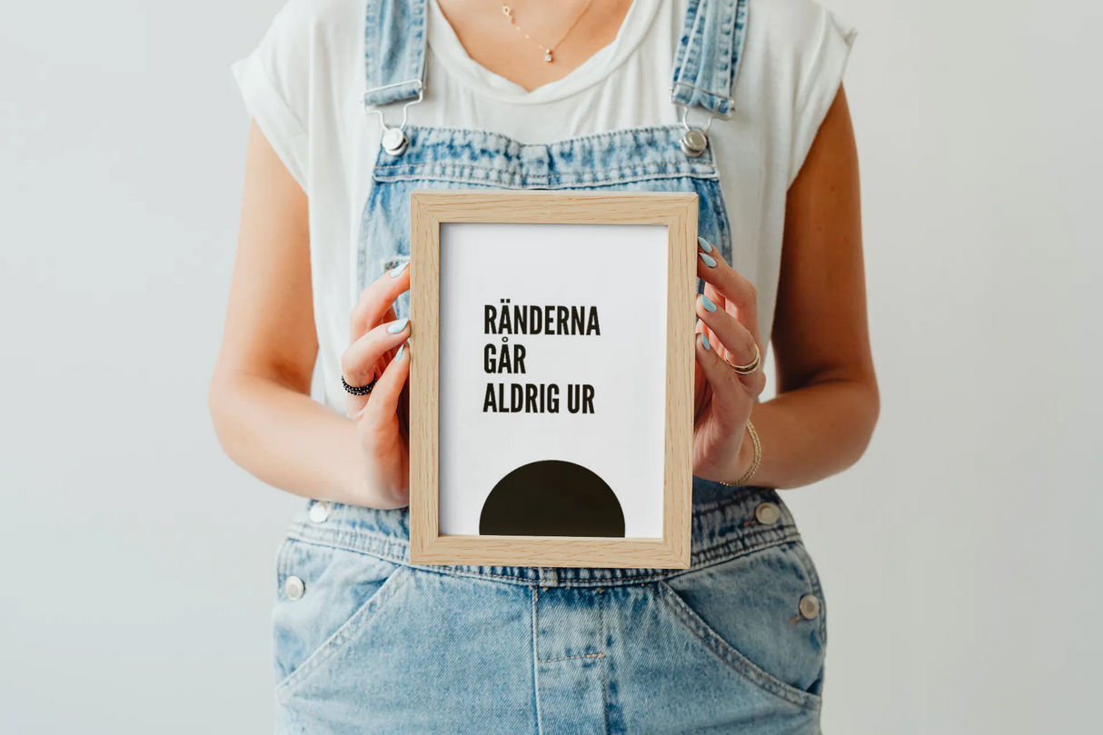 Landskrona Bois Blackball - Ränderna går aldrig ur Min Poster