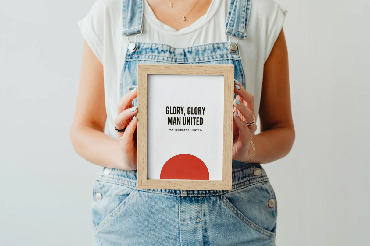 Manchester United - Glory, glory man united poster 1 Min Poster
