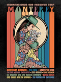 Monterey Pop Festival Poster och Canvastavla