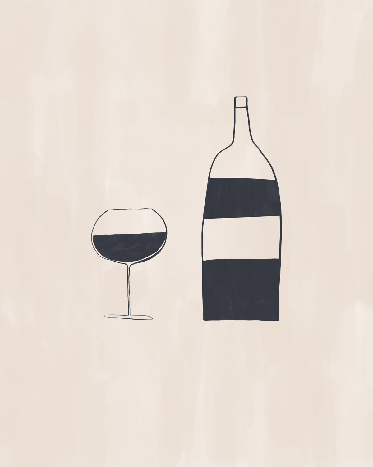Wine Poster och Canvastavla