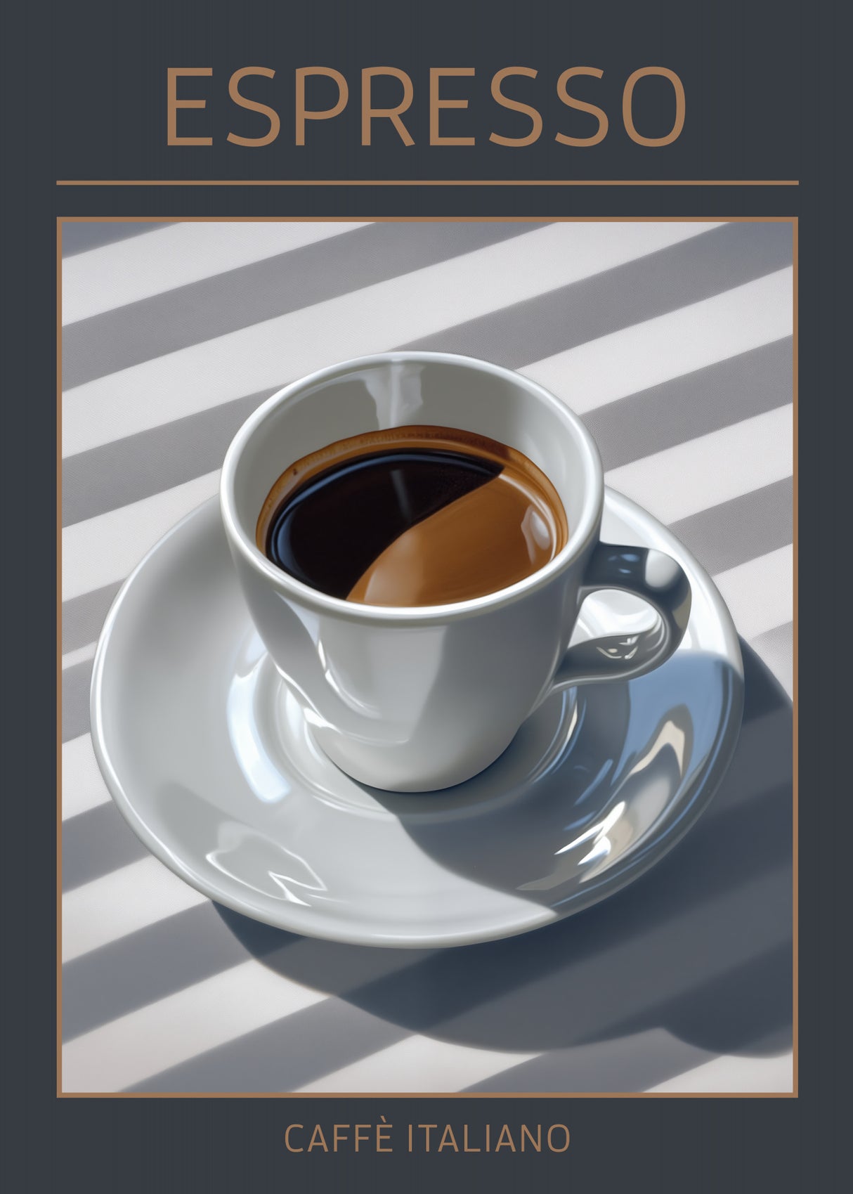 Espresso Poster och Canvastavla
