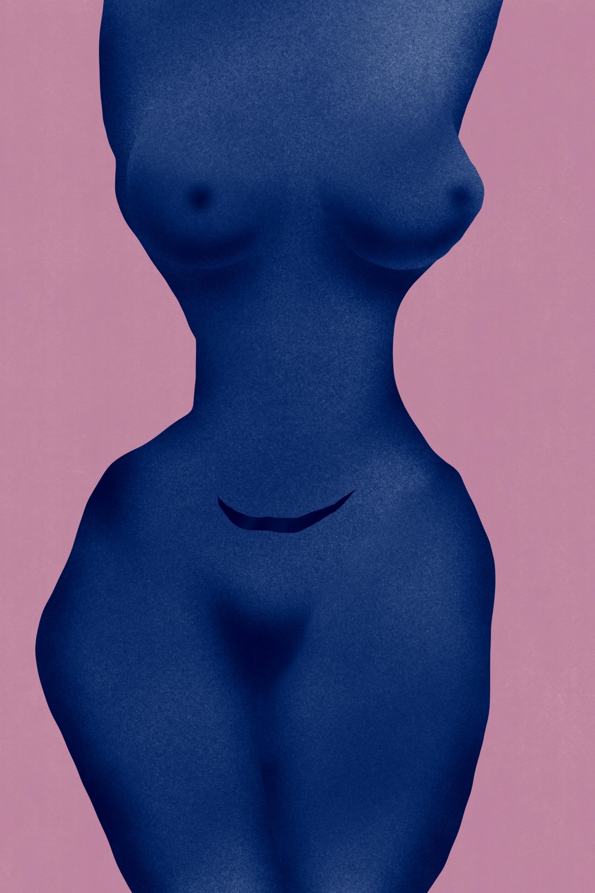 Color nude 16 Poster och Canvastavla