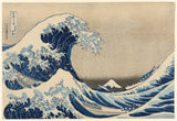 The Great Wave off Kanagawa Poster och Canvastavla