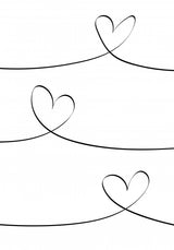 One Line 02 Poster och Canvastavla