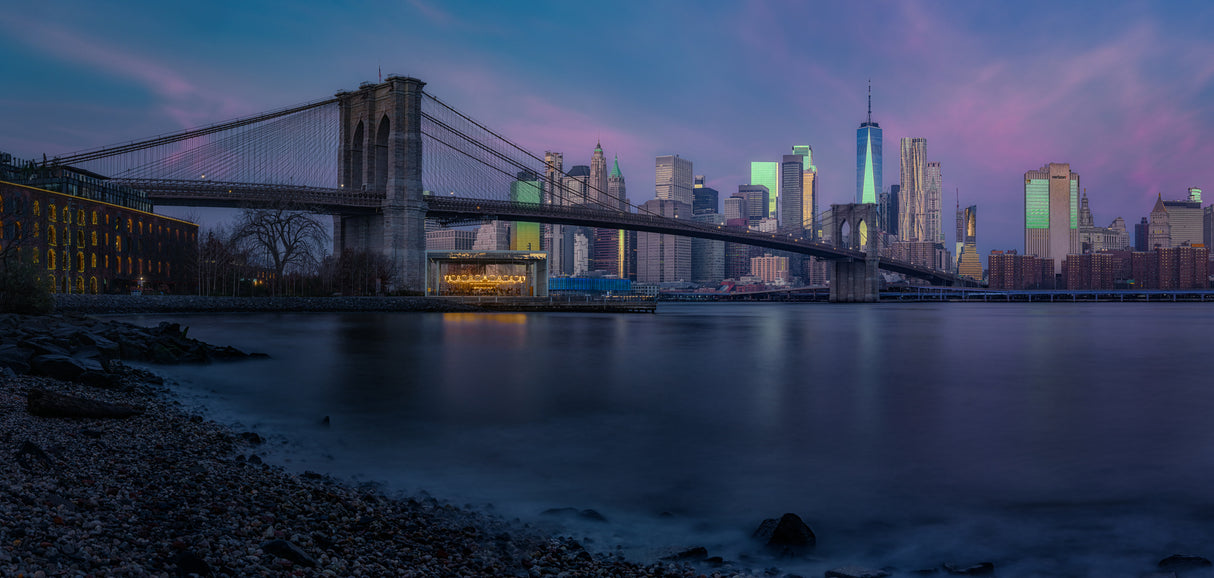 New York Brooklyng Bridge Poster och Canvastavla
