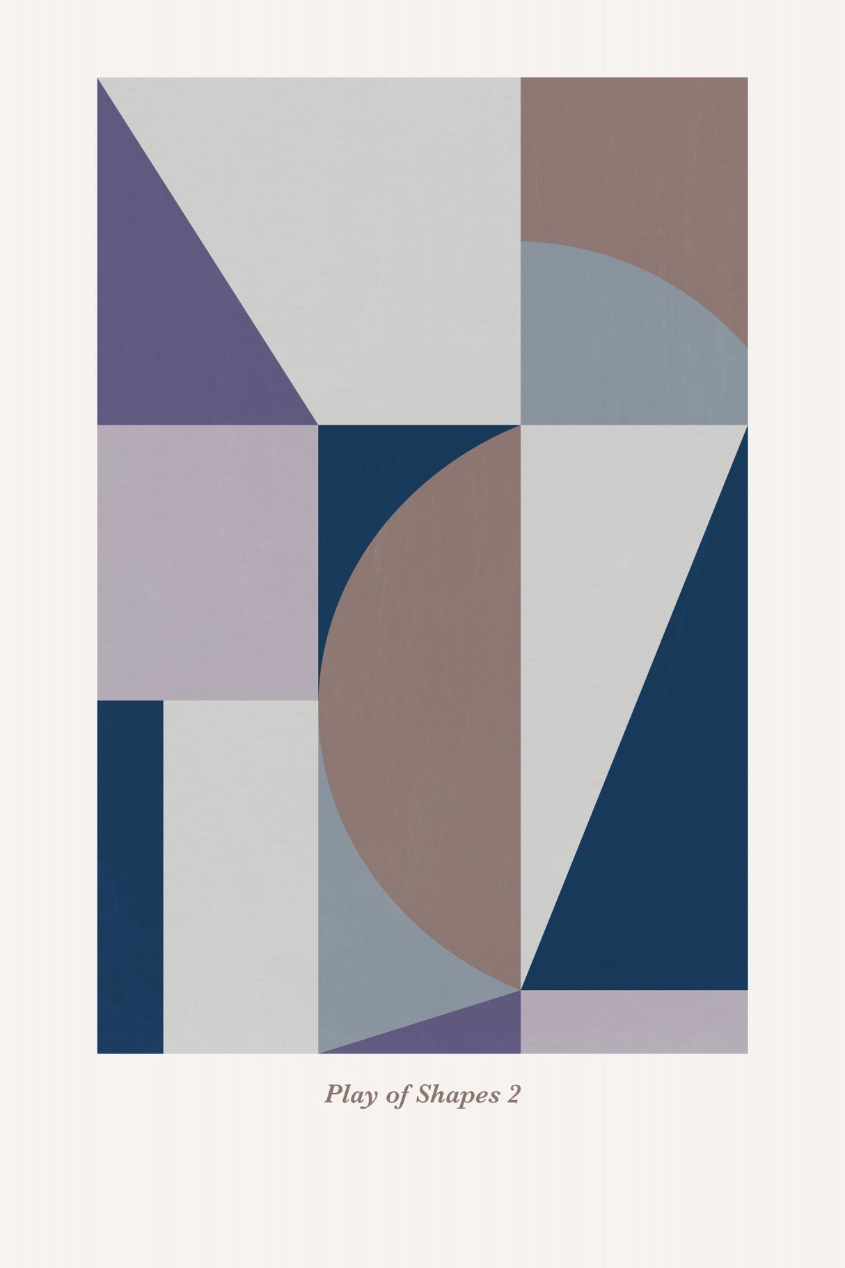 Play of Shapes 2 Poster och Canvastavla