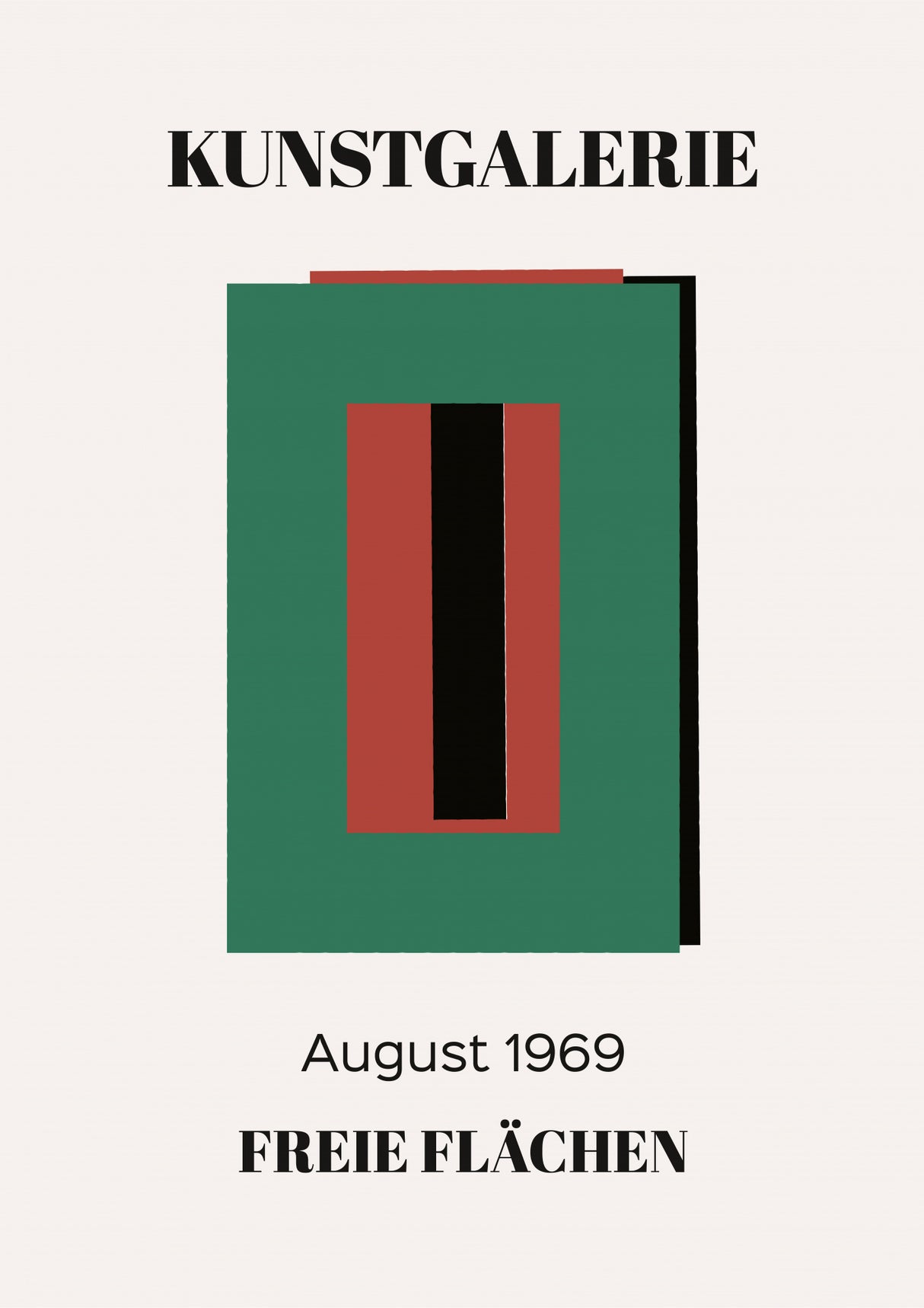 Kunstgalerie no. 01 Poster och Canvastavla