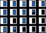 Black and Blue Poster och Canvastavla