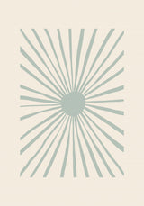 The Sun Grey Poster och Canvastavla